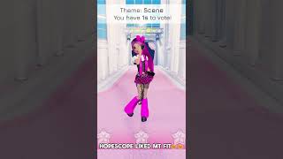 HOPESCOPE LIKED MY OUTFIT🥹🥹 roblox hopescope [upl. by Kiele974]