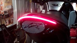 Buell XB9SX Tail Chop and Radiantz LED Tail Light [upl. by Witt]