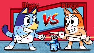 BLUEY vs BINGO Among Us [upl. by Aiduan866]