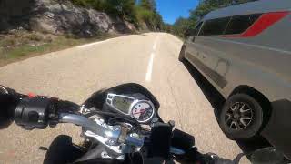 Montée du Mont Ventoux  Triumph Street Triple 675 Sound SC Project [upl. by Dellora]