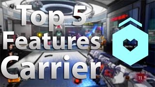 Top 5 Things I Love in quotCarrier Exo Zombiesquot  Call of Duty Advanced Warfare Zombies [upl. by Eldrid]