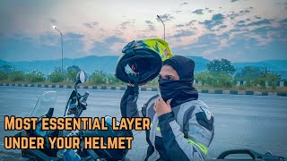 Why Balaclava is Important for Bikers How to wear it  GyaniGuruvar [upl. by Button809]