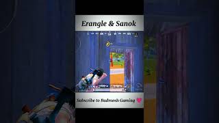 Erangle amp Sanok 🫂 bgmi pubgmobile shorts shortsvideo viralshorts [upl. by Hildegard]