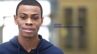 Monroe College Success Story  Kevin [upl. by Nnylidnarb443]