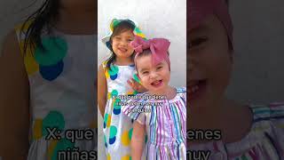 Como ven estas nias ivanna amanda familia parati viral traviesa [upl. by Gabriele]