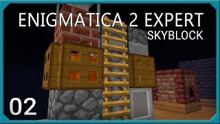 Enigmatica 2 Expert Skyblock EP2 Alchemical Fusion [upl. by Valma]