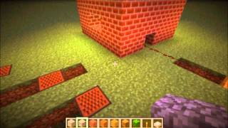 Build a Working Light Sensative Alarm Clock in Minecraft tutorial [upl. by Sardella]