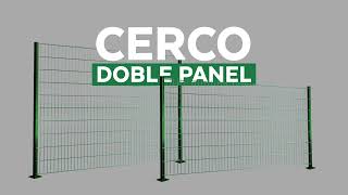 Nuevo Producto en Hierros Sabatini Cerco Doble Panel [upl. by Meekahs]