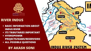 Drainage System  Indus River System amp Its Tributaries Target Prelims MPPSC 2025 [upl. by Eugatnom372]