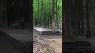 Rogate bike park happy ending bike mountainbiking bikejumps [upl. by Bashemeth463]