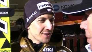 Simon Ammann im Interview  Kuusamo 28112014 [upl. by Nrublim]