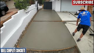 How to Widen a Concrete Driveway [upl. by Ataliah702]