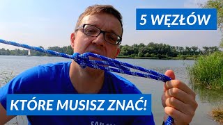 Węzły żeglarskie ⛵  absolutne minimum które musisz znać 💪 [upl. by Vaughn193]