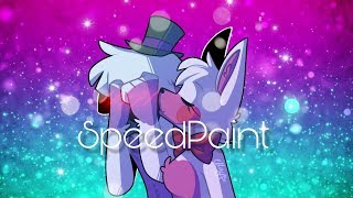 SpeedPaint Funtime Freddy x Funtime Foxy FNAF [upl. by Yggam]