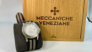 Meccaniche Veneziane Nereide 30 Watches amp Crystal “Argilla Crema” Edizione Limitata [upl. by Lindo]