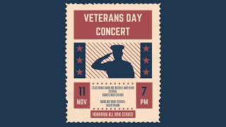 2024 Rawlins Middle and High Veterans Day Concert [upl. by Goar184]