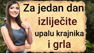 Za jedan dan izliječite upalu krajnika i grla  RECEPT [upl. by Annamaria311]