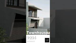 HousedesignTownhouse 2024Townhouse Facade Design Idea MytharchiShorts [upl. by Leede]