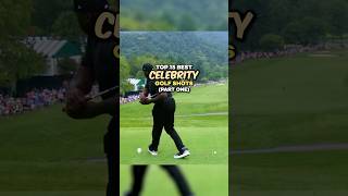 Top 15 Best Celebrity Golf Shots  Part 1 [upl. by Einahpehs]