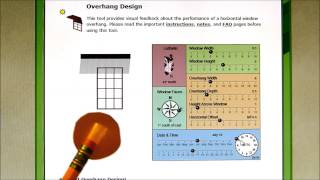 Solar Window Overhang Calculator Explained [upl. by Nylasoj]