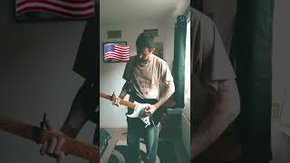 Razorlight  America 🇺🇲📺🎸 Guitar cover backingtrack upallnight modernclassic playalong indie [upl. by Lien185]