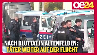 Nach Bluttat in Altenfelden Täter weiter auf der Flucht [upl. by Droffig]