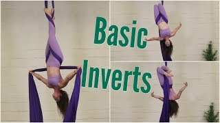 Basic Aerial Silks Inverts  UNIQUE AERIALISTS [upl. by Ring759]