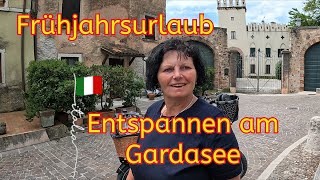 Frühjahrsurlaub wieder in Lazise am Gardasee Vlog2224 [upl. by Strickler]