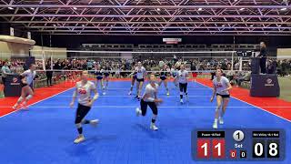 Power 16 Red vs 501 Volley 161 National 4624 Show Me Pool Play Day 1 [upl. by Ynffit]