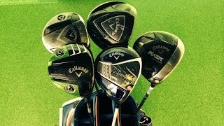 Callaway Big Bertha 2014 Vs Four Previous Callaway Drivers [upl. by Volnay]