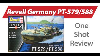 Review of Revell Germanys PT579588 boat — New Product Rundown quotOne Shotquot [upl. by Badger]