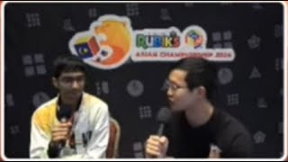 Asians 2024 Interview on livestream with BrandonLin1 [upl. by Ynitsed155]