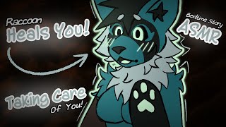 Furry ASMR  Youre INJURED Please dont move Ill help Healing Affection amp Book Reading 🩹 [upl. by Zwick534]