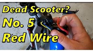 Fix your dead Xiaomi GoTrax Electric Scooter 5 battery wire repair [upl. by Assilram]