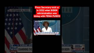 The White House 2022 plan for FEMA FUNDS backfired [upl. by Aihtnyc]