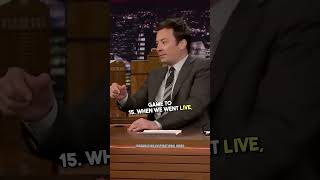 Jimmy Fallon Funny Cowbell breaking character story shorts fallontonight [upl. by Stromberg871]