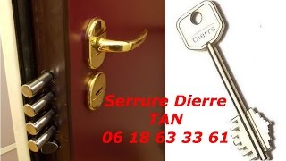 TUTO comment changer une serrure dierre atra how to change a Dierre lock [upl. by Leunamnauj]