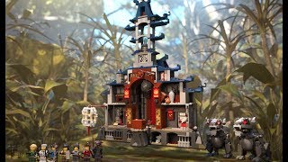 Temple of the Ultimate Weapon  LEGO NINJAGO Movie  70617  Product Animation [upl. by Eul436]