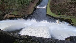 dam overflowing reservoir walk 2023 [upl. by Arerrac250]