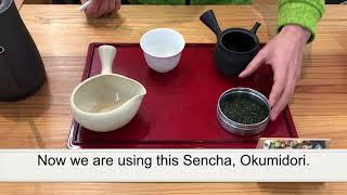 How to brew sencha Japanese green tea  dmatcha Tea School [upl. by Salkcin]