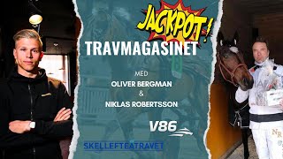 V86 Tips Skellefteå 247 JACKPOT ∣ Travmagasinet med Bergman amp Robertsson [upl. by Halima847]