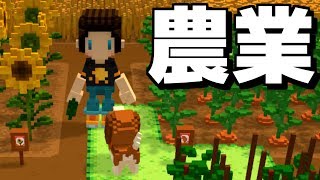 マイクラ風の村で遊びまくってみたら超面白かったｗ  Staxel 実況プレイ [upl. by Virginie]