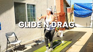 SOFTBALL PITCHING DRILL FOR BEGINNERS GLIDE N DRAG DRILL [upl. by Leatri]