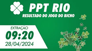 🍀 Resultado da PPT Rio 0920 – Resultado do Jogo do Bicho De Hoje 28042024 [upl. by Arretal]