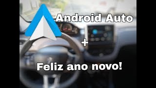 ANDROID AUTO PEUGEOT 208  FELIZ 2019 [upl. by Aryamoy]