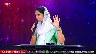 Sis Blessie Wesly message in Telugu jesuslovechannel blessieweslymessages [upl. by Joiner]