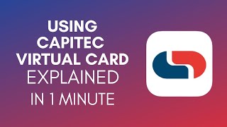 How To Use Capitec Virtual Card 2024 [upl. by Enialehs673]