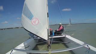 Meningie Sailing Club fleet races 19th Oct 2024 [upl. by Yhtac656]