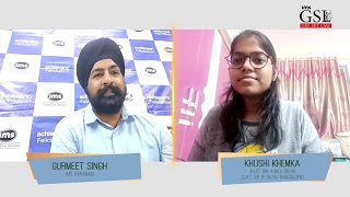 CLAT 2020 Toppers Interview  Khushi Khemka CLAT AIR  81 AILET AIR  4  IMS GSL [upl. by Topliffe]