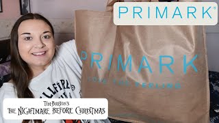 Primark September Haul  Nightmare Before Christmas [upl. by Idisahc]